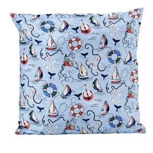 Vera Bradley Indoor/Outdoor Beach/Sailor Really Regatta Throw Pillow - 18x18 NWT